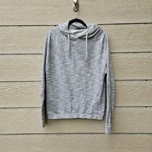Slate & Stone light gray space dye hoodie small